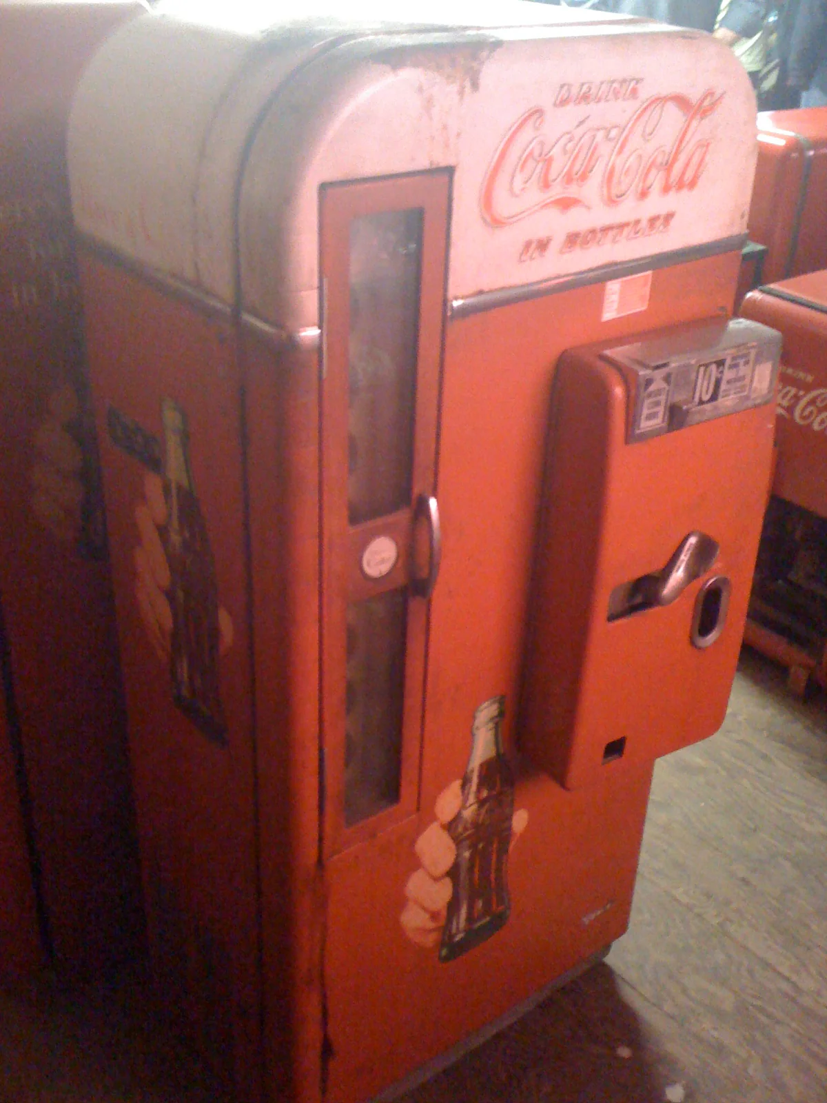 Vintage Coca-Cola vending machine