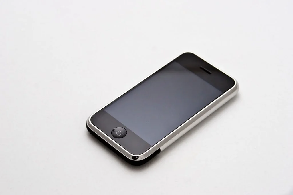 The original first-generation iPhone from 2007 — the device that redefined what phone means.